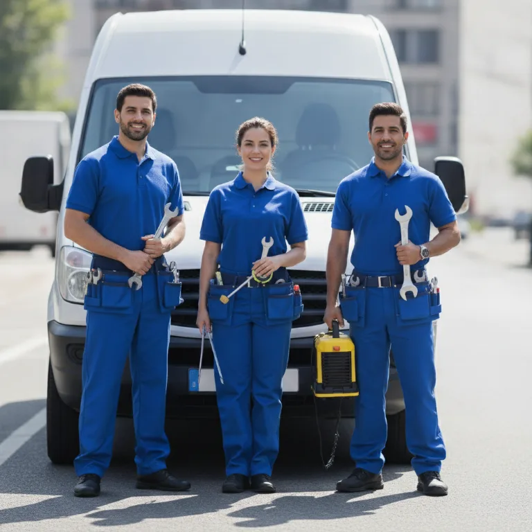Industrial Laundry team in Hereford